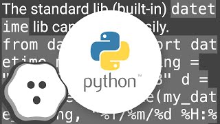 Python DateUtil Converting string to a date and time