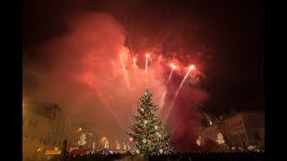 Novoročný ohňostroj 2018, Banská Bystrica