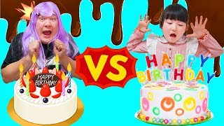 親子対決！誕生日ケーキデコレーションバトル