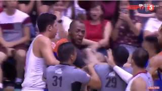 Greg Slaughter and Marcus Blakely FIGHT Ginebra vs TNT