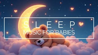 Bedtime Lullaby for Babies ✨ Soothing Sleep Music - 8-Hour Fade to Black - Sleepy Teddy Bear