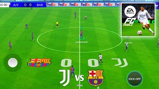 FC MOBILE 25 | Fc Barcelona Vs Juventus Fc | UEFA CHAMPIONS LEAGUE FINAL | 1440p60