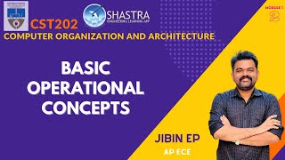 Basic Operational Concepts | Computer  Organization and Architecture | CST202 | KTU