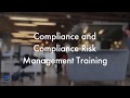 Compliance Risk Management Training Overview