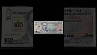 #296 One Hundred Pesos KALAYAAN Overprinted Starnotes - With and W/O date (1998)