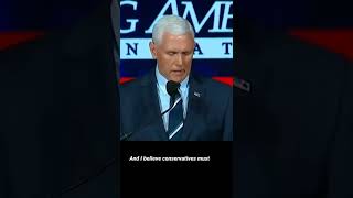 Donald Trump and Mike Pence deliver dueling speeches in D.C. #Shorts