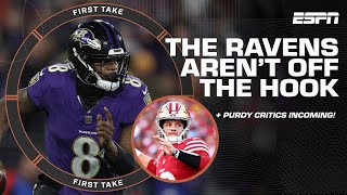 Stephen A. isn't letting the Ravens OFF THE HOOK! + Shannon SEES Purdy CRITICS c