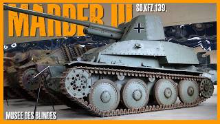 Marder III - walkaround - Saumur Tank Museum.