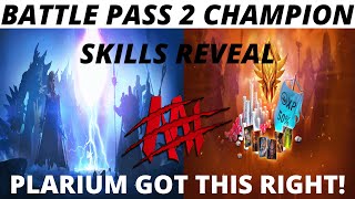 Battle Pass Champion Skills Revealed! GG Plarium for Once! Raid Shadow Legends