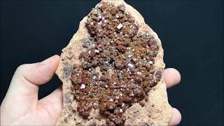 Minerales de Colección - Vanadinita - Vanadinite - Pozo Central - Mibladen - Marruecos