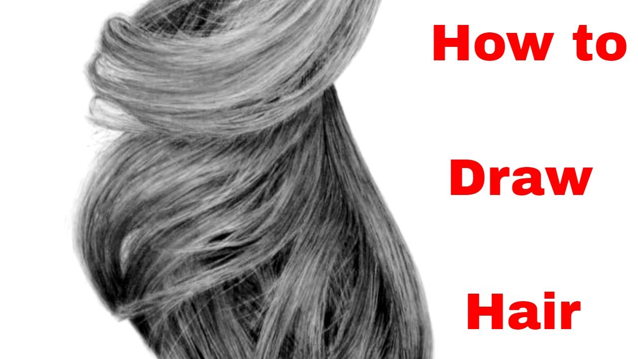 How To Draw Realistic Hair The Ultimate Tutorial