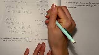 Eureka Math Grade 5 Module 3 Lesson 14 Homework | #answers #mathwithaubrey
