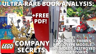 Untold Secrets of the LEGO Group Revealed! RARE Book Analysis: Concept Art, Cancelled Themes, +MORE!