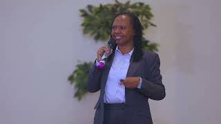 KHF CEO, Dr. Anastasia Nyalita presenting on the KHF Strategic Plan 2022 – 2026