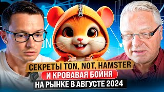 Секреты TON, NOT, Hamster и кровавая бойня на рынке в августе 2024