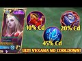 75% COOLDOWN UNTUK ULTI VEXANA! AUTO SPAM ULTI NONSTOP! JADI OP BANGET! BUILD VEXANA TERBARU - MLBB