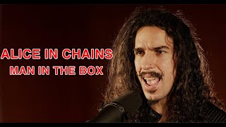 Alice In Chains - Man in the Box in the style of Synthwave