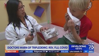 Doctors warn of ‘tripledemic’ with RSV, flu and COVID