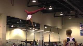 Akash Modi - Parallel Bars - 2016 Winter Cup Prelims