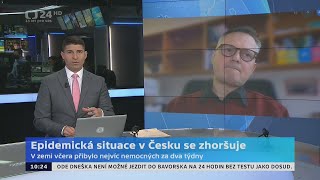 Karel Drbal - rozhovor o zhoršující se epidemické situaci v ČR 9.12.2020