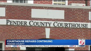 Pender County Courthouse repairs continuing
