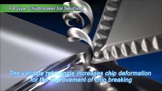 Sumitomo FB / LB Chip Breaker for positive M-class inserts for general steel turning