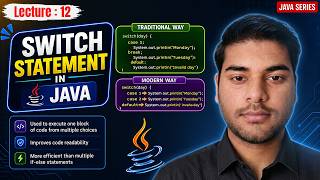 Switch Statement in Java Explained Completely | Traditional & Modern Switch