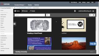 Teacher Voice thread assignment creation overview