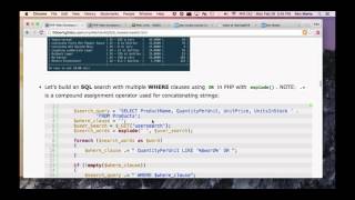 PHP Web Development with MySQL Lecture - Week 7