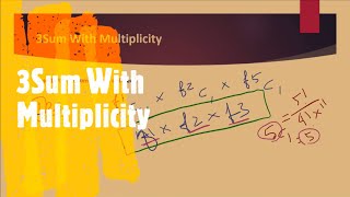 3Sum With Multiplicity | LeetCode 923 | Coders Camp