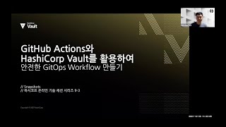 GitHub Action과 HashiCorp Vault를 활용하여 안전한 GitOps Workflow 만들기