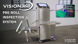 Vision360 automatically inspects pre-rolls and joints for any imperfections