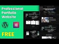 How To Make A Portfolio Website in WordPress using Elementor
