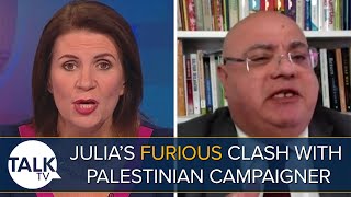 "Sir PLEASE Let Me Finish!” | Julia Hartley-Brewer’s FURIOUS Clash With Palestinian Campaigner