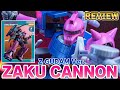 MG1/100 The Gundam Base Limited ZAKU CANNON ｛Z GUNDAM Ver.｝ Review！（BANDAI /Gunpla）