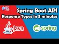 XML, Json Response using Java and Spring Boot API in 3 Minutes
