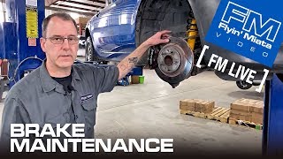 Miata Brake Maintenance (FM Live)