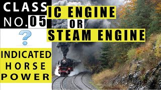 how to calculate the indicated horse power of a engine/steam engine | internal combustion engine