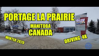 Portage La Praire, Manitoba Canada - 4K Drive