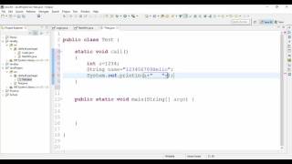 Java - Static Method - Intact Abode