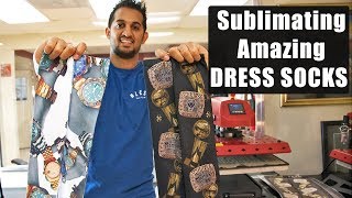 Sublimating Amazing SILKY Smooth Dress Socks
