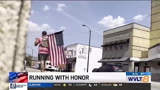 ‘Tell me about home’ | Anderson County man runs to honor fallen veterans