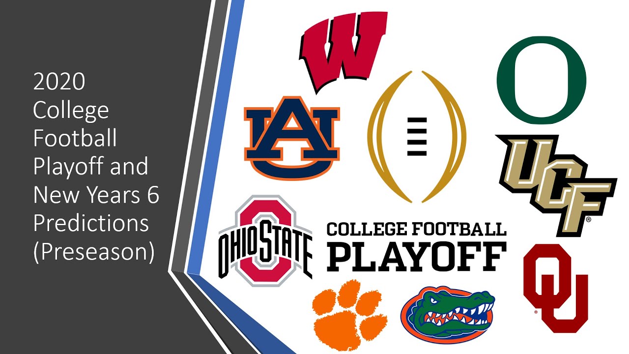 2020 College Football Playoff Predictions (Preseason) - YouTube