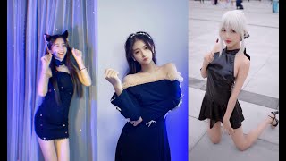 【抖音 变装合集】女团变装挑战第二弹 女团变装长腿无双💖TIK TOK 2020 girl group cross-dressing challenges