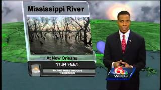 A partly cloudy and mild Friday