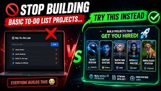 Stop Building Basic To Do List Projects......Try This Instead!