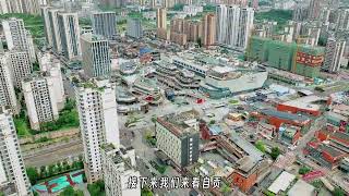 航拍四川内江和自贡，同为省内经济倒数，看看城建差距有多大