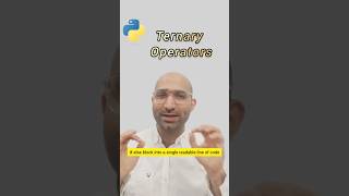 Ternary Operators in Python | Python Tips & Tricks | Write Cleaner #tipsandtricks #codingtips