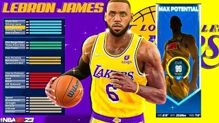 How to make Lebron James EXACT build on NBA 2K23 on OLD & NEW GEN!