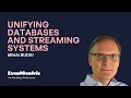 Mihai Budiu - Unifying databases and streaming systems - EventCentric 2025